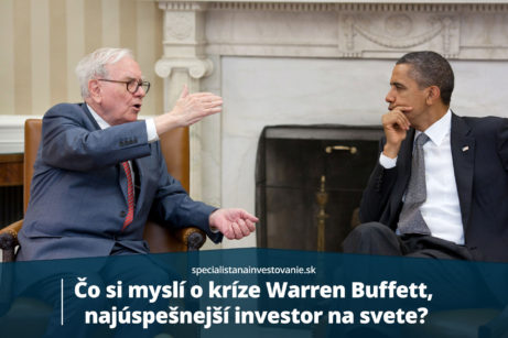Warren Buffett o kríze